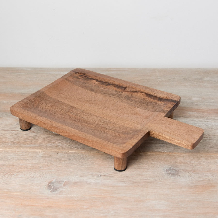 Natural Wooden Board With Feet