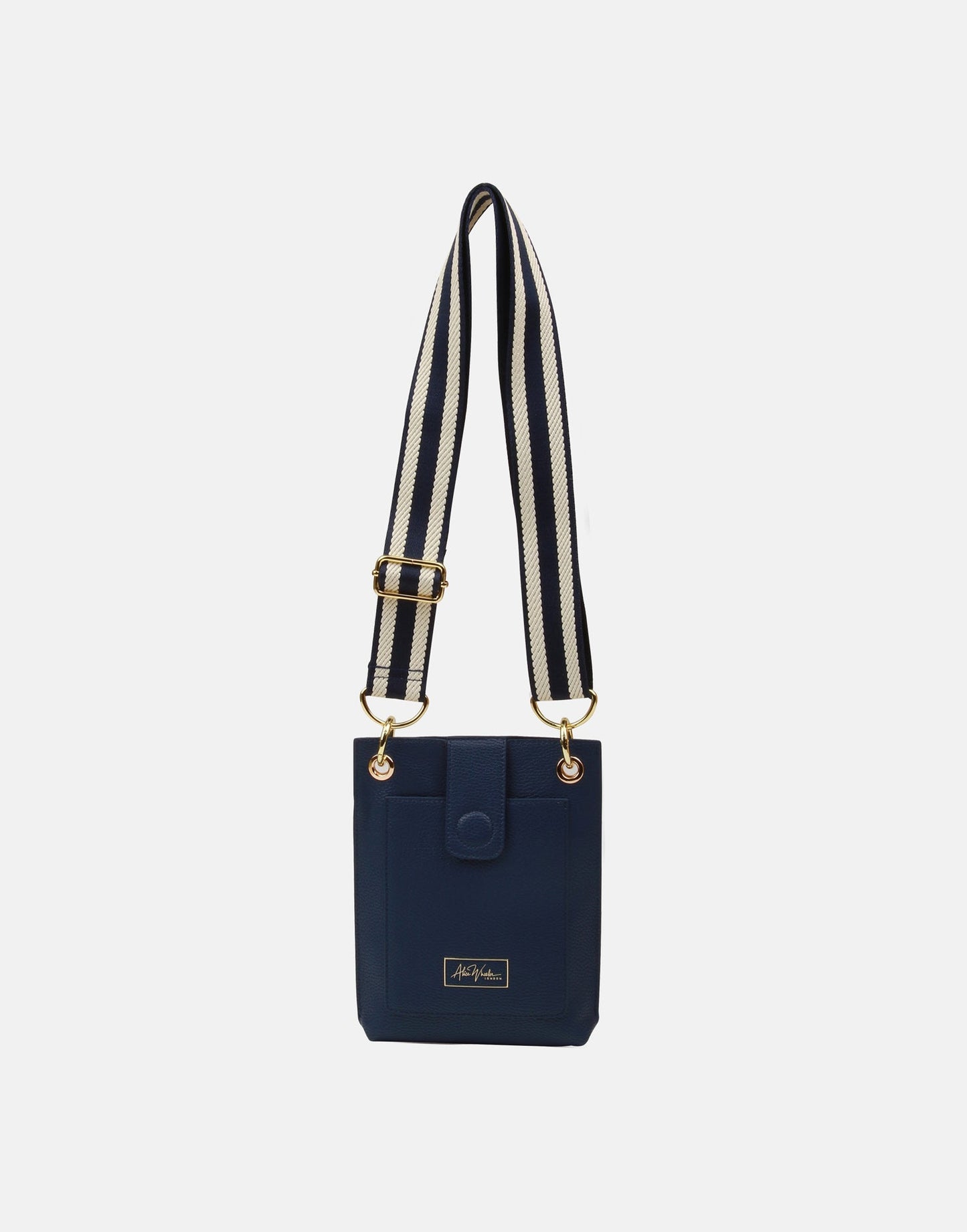 Alice Wheeler - Primrose Phone Cross Body Bag - Navy