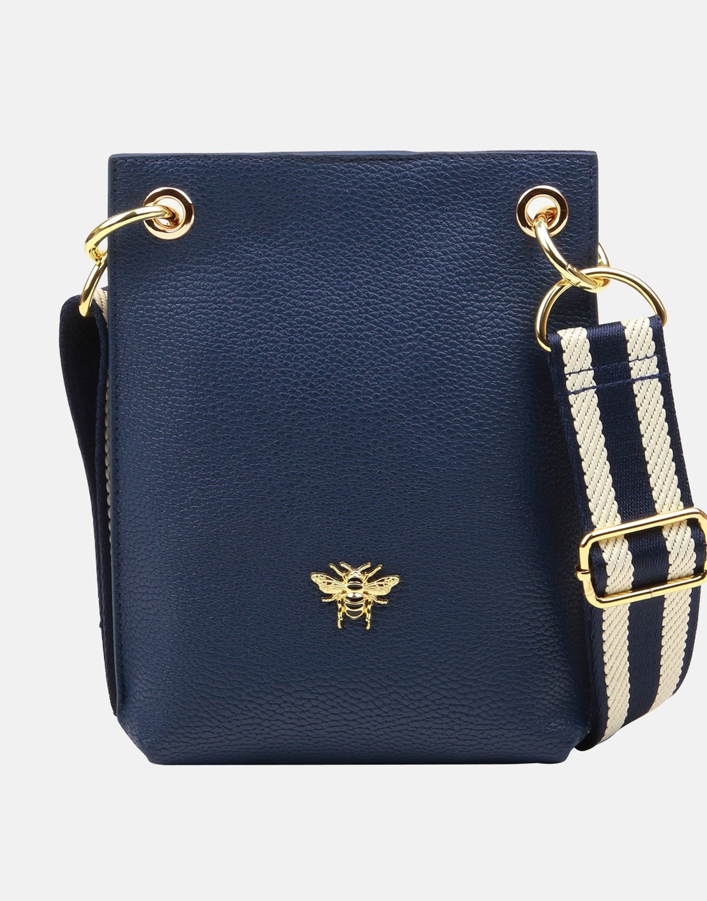 Alice Wheeler - Primrose Phone Cross Body Bag - Navy