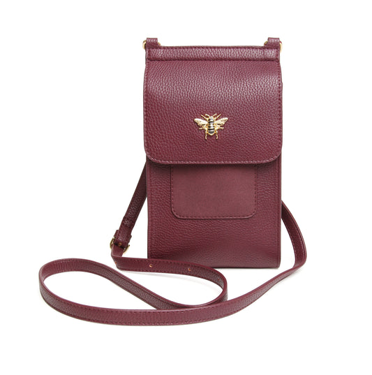 Alice Wheeler - Fig - Mini Bloomsbury Cross Body Bag