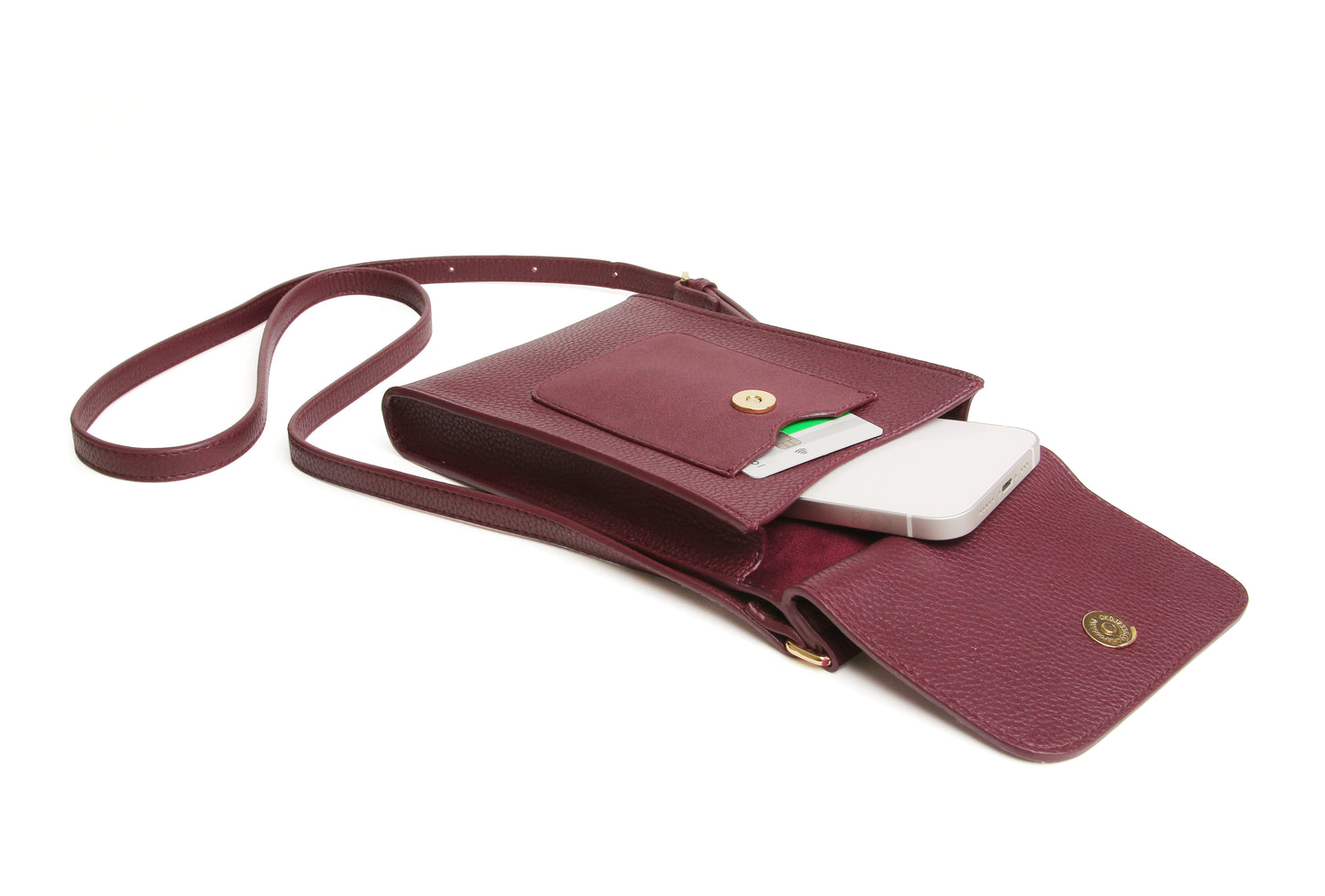 Alice Wheeler - Fig - Mini Bloomsbury Cross Body Bag