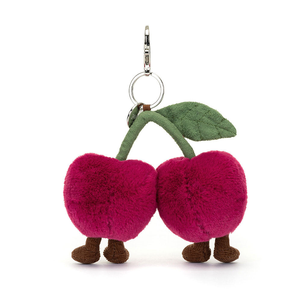 Jellycat - Amuseables Cherries Bag Charm - MAXIMUM TWO SETS PER ORDER