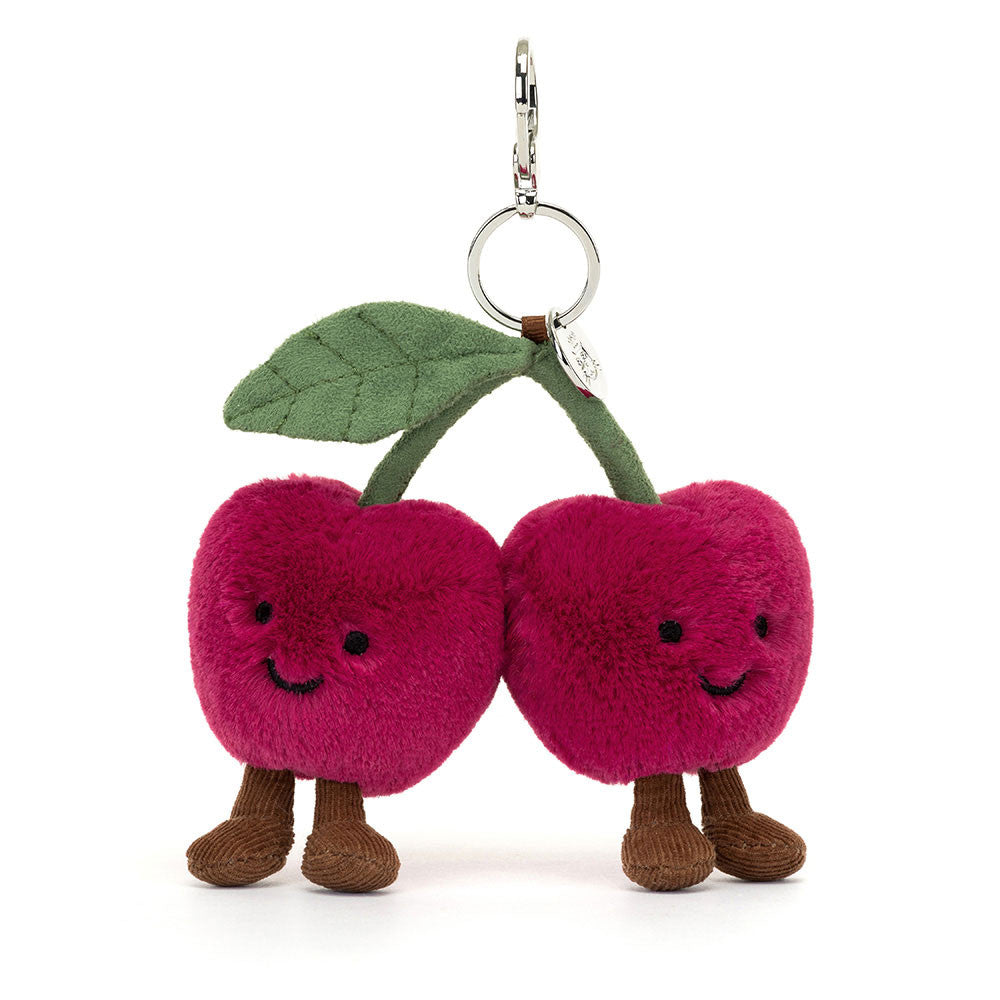 Jellycat - Amuseables Cherries Bag Charm - MAXIMUM TWO SETS PER ORDER