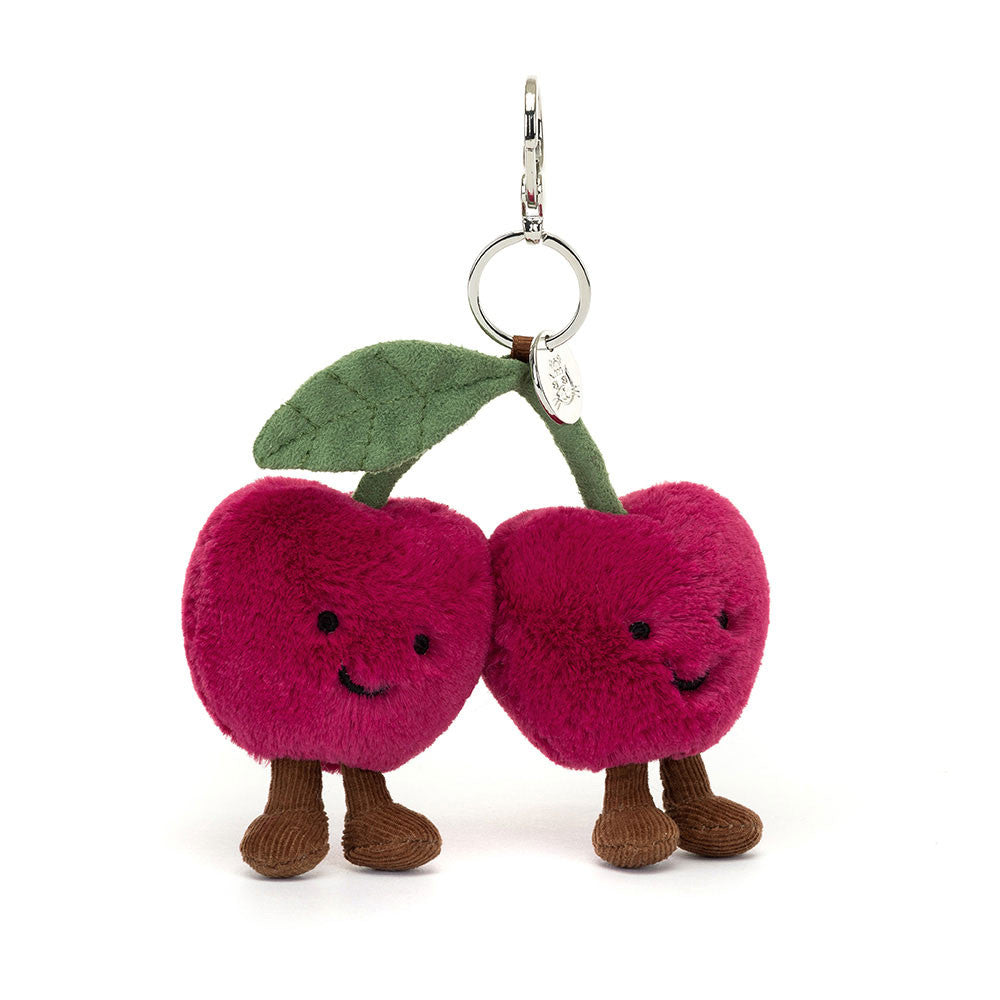 Jellycat - Amuseables Cherries Bag Charm - MAXIMUM TWO SETS PER ORDER