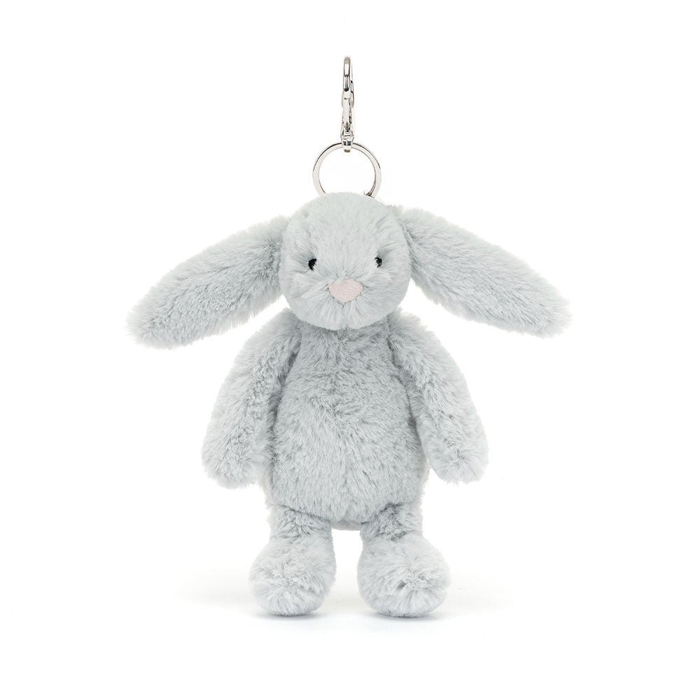 Jellycat - Bashful Silver Bunny Bag Charm