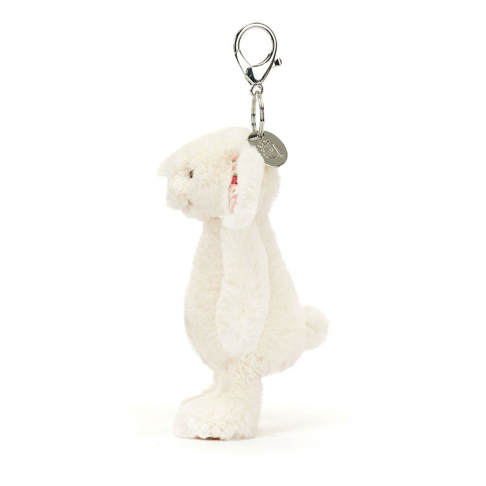 Jellycat - Blossom Cream Bunny 'Berry' Bag Charm