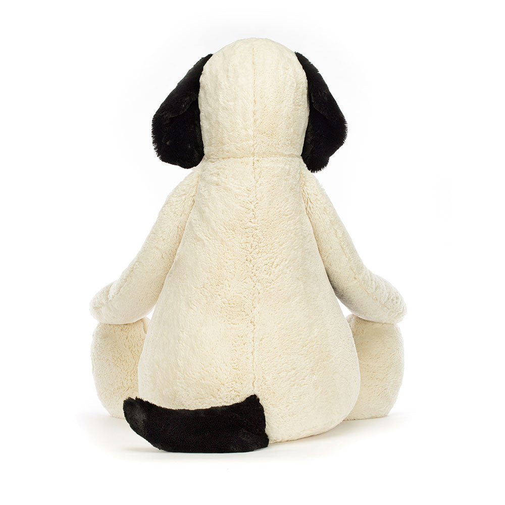 Jellycat - Bashful Black & Cream Puppy - Giant