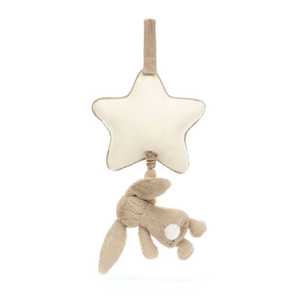 Jellycat - Bashful Beige Bunny Musical Ring Pull