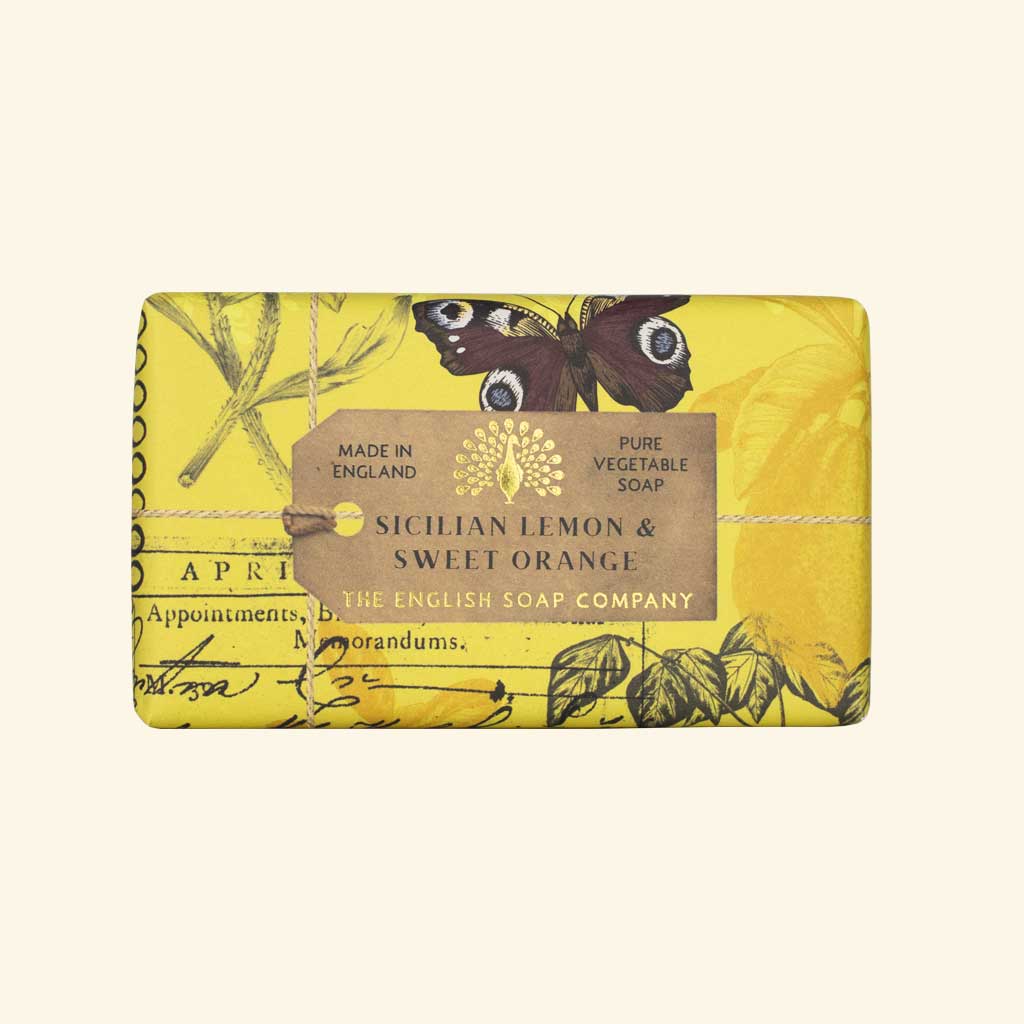 The English Soap Company - Sicillian Lemon & Sweet Orange Soap Bar