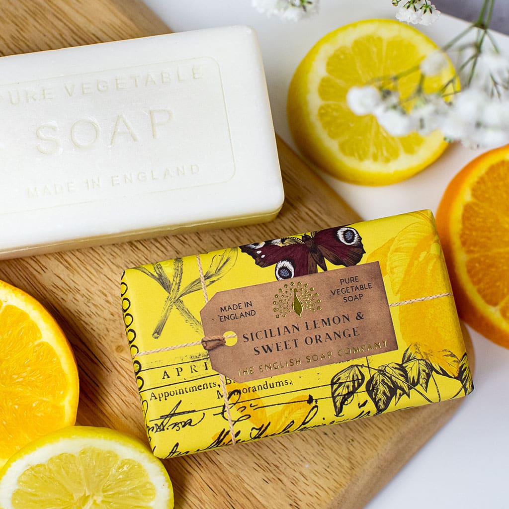 The English Soap Company - Sicillian Lemon & Sweet Orange Soap Bar