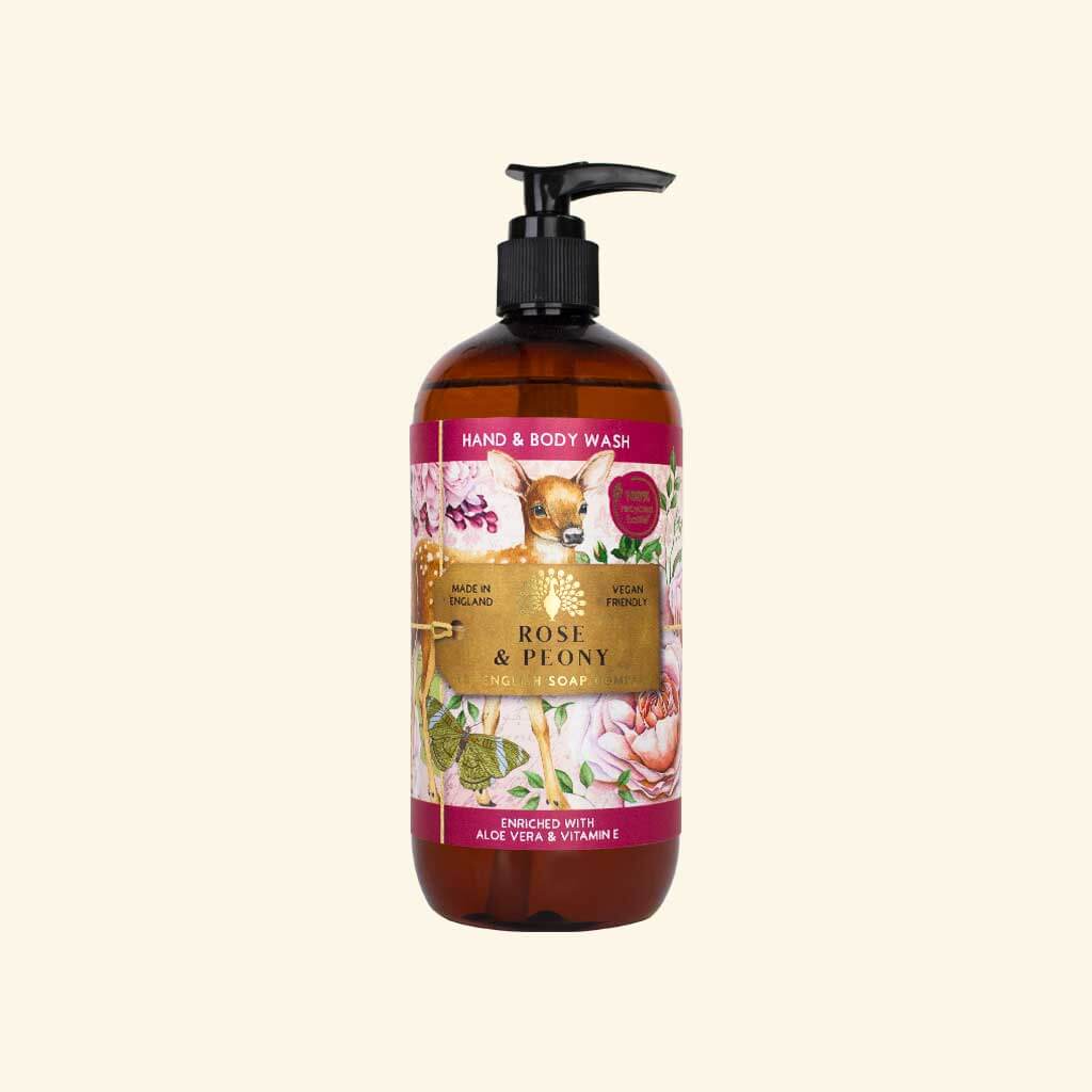 The English Soap Company - Rose and Peony Hand & Body Wash