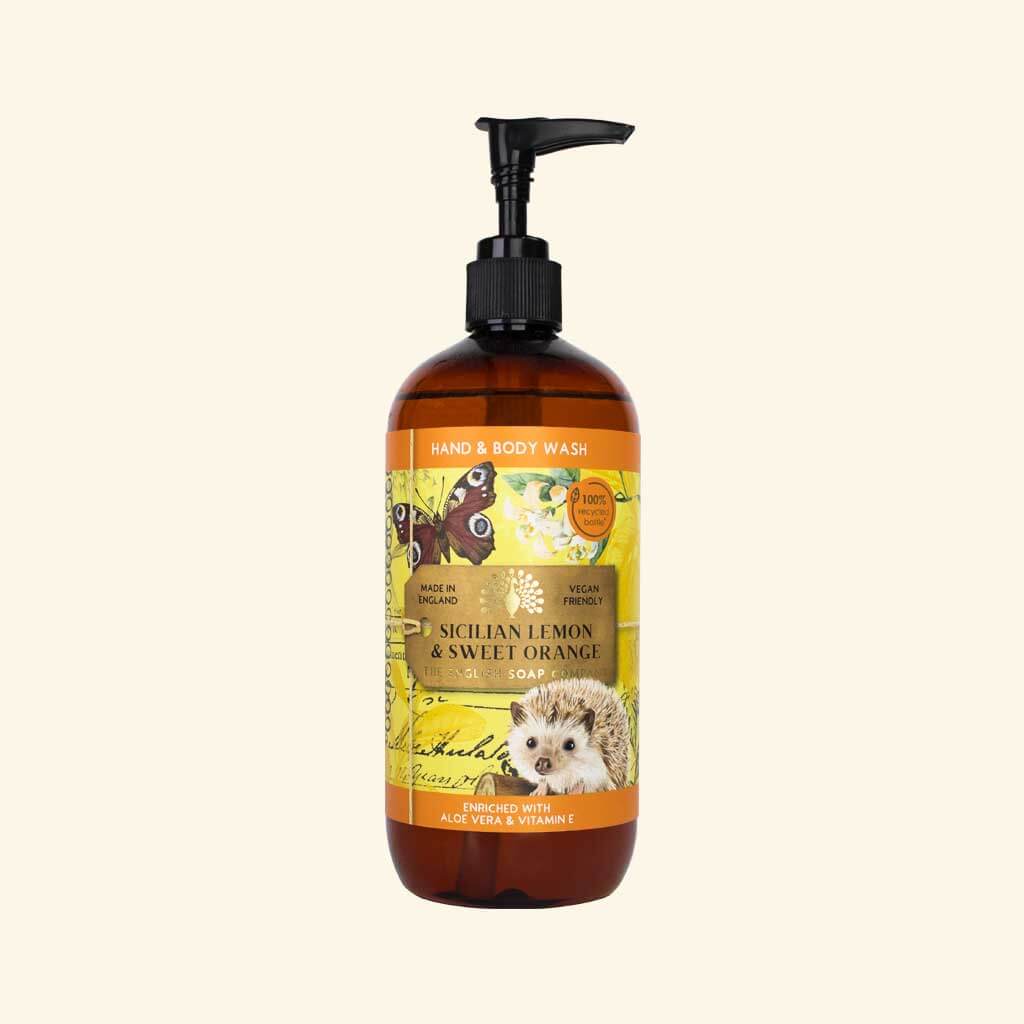 The English Soap Company - Sicilian Lemon and Sweet Orange Hand & Body Wash