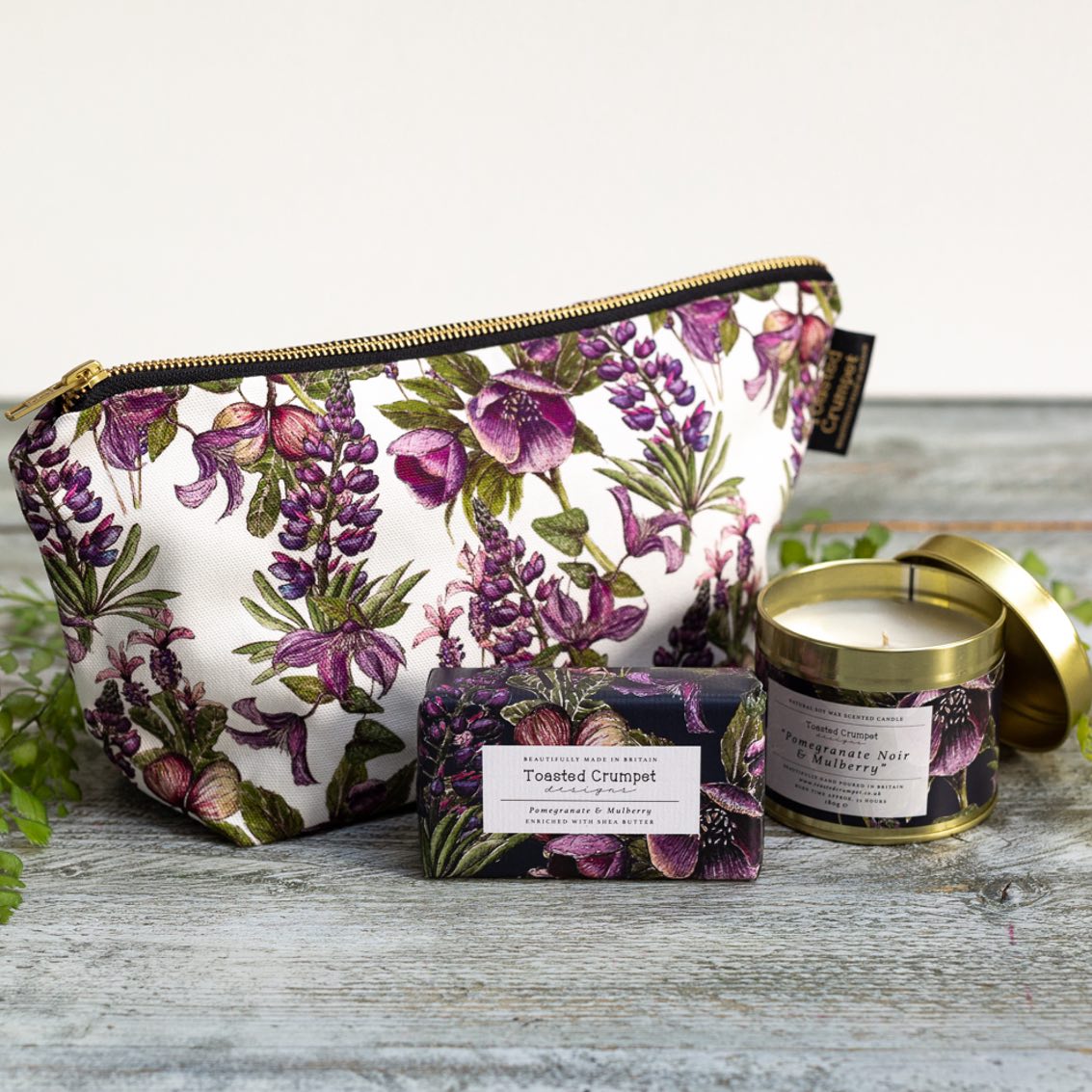 Toasted Crumpet - The Mulberry Collection Wash Bag